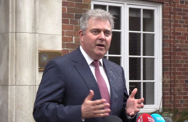 Northern Ireland Secretary Brandon Lewis 