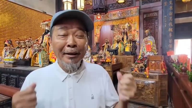 廖大乙說，希望大家明年可以選出真正為台灣好的人。（圖／廖大乙提供）