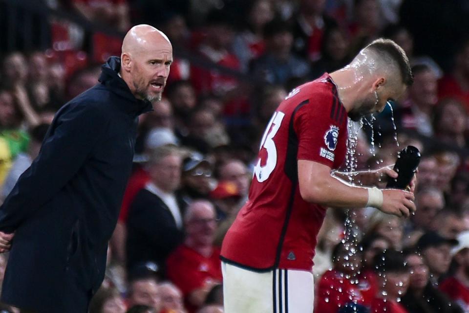 Luke Shaw will spend  a few weeks on the sidelines  (AP)