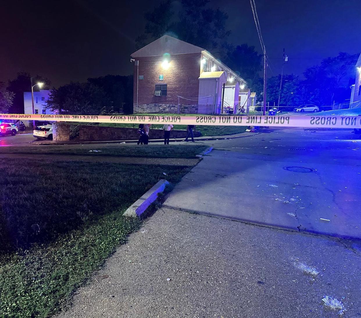 BPD is on scene of a mass shooting incident in the 800 blk of Gretna Court in our Southern District (Baltimore Police)