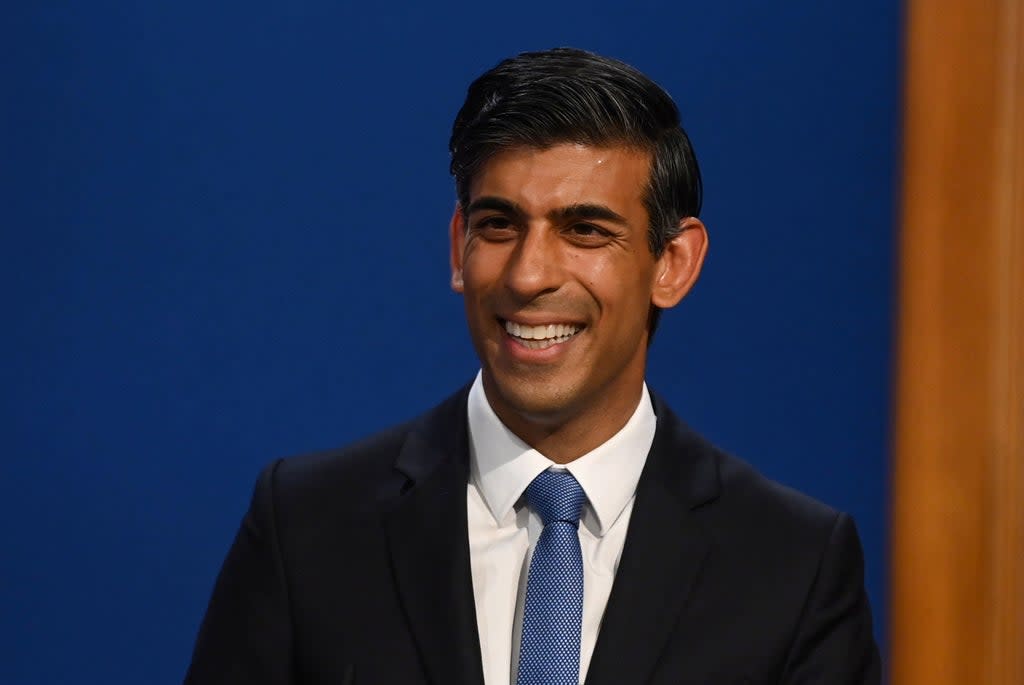 Chancellor of the Exchequer Rishi Sunak (Toby Melville/PA) (PA Wire)