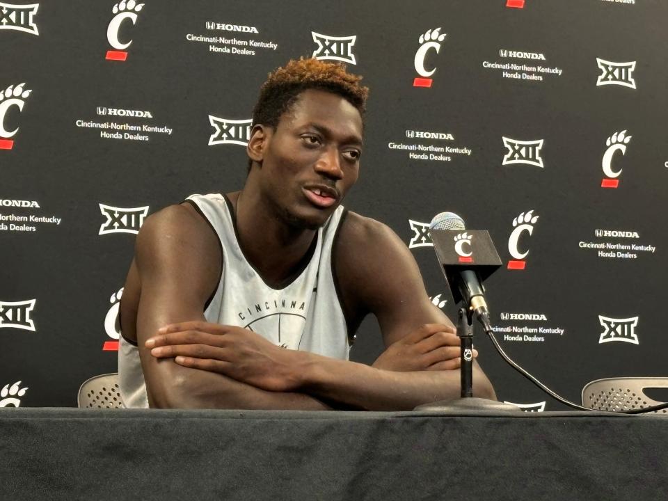 UC junior Aziz Bandaogo discusses playing in the NIT for the Cincinnati Bearcats