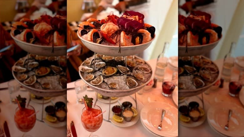 Balthazar seafood tower