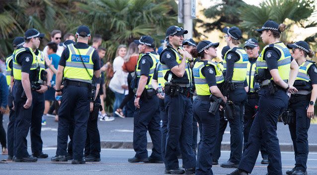 Police in Melbourne were on high-alert after December's Flinders Street attack. Source: AAP