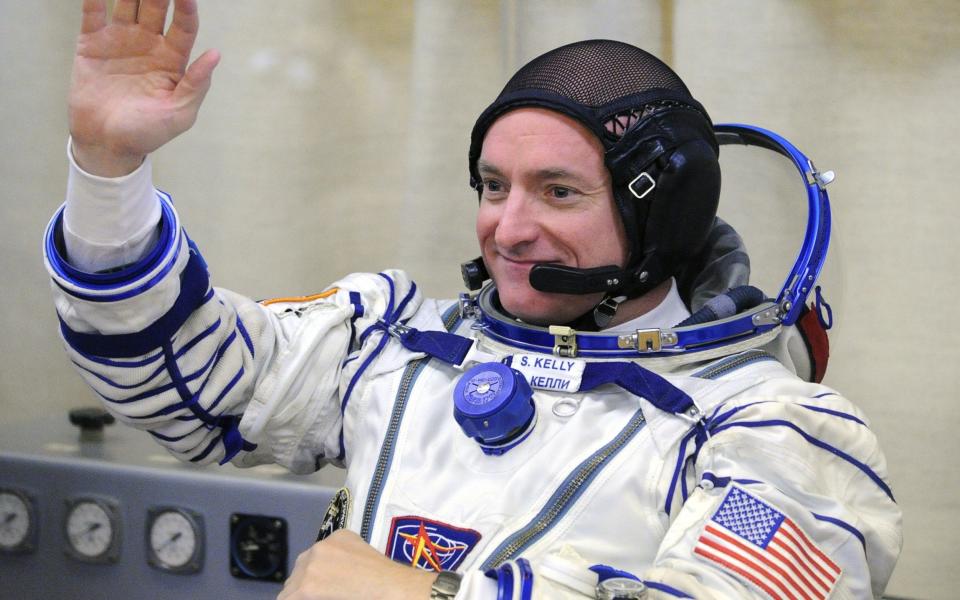 Nasa astronaut Scott Kelly who was monitored for a year in space - AFP