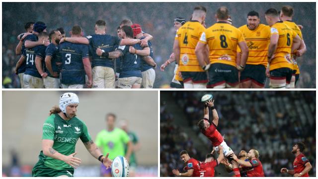United Rugby Championship: Split with Leinster and Ulster, Connacht and Munster Credit: Alamy