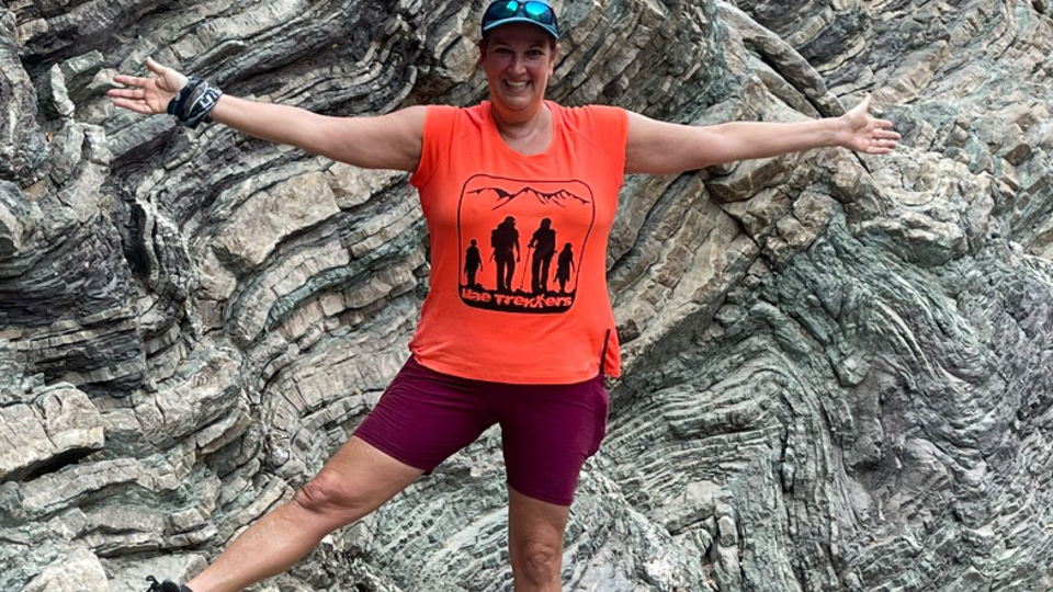 Amy Subaey, founder of UAE Trekkers. - (Credit: UAETrekkers FZ LLC).