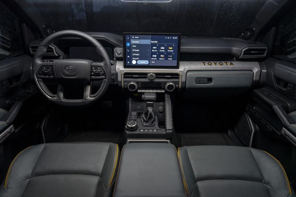 2025 toyota 4runner trailhunter interior