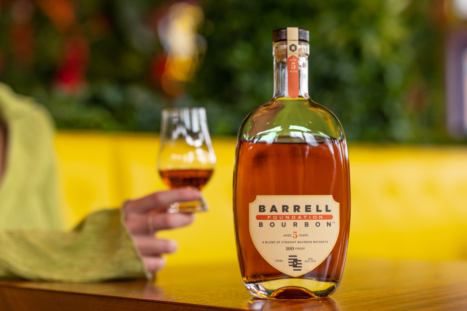 Louisville-based blender Barrell Craft Spirits has decided to take up the challenge of crafting a blend that leans away from the higher proof. Barrell Foundation is suitable for drinking straight or in cocktails.