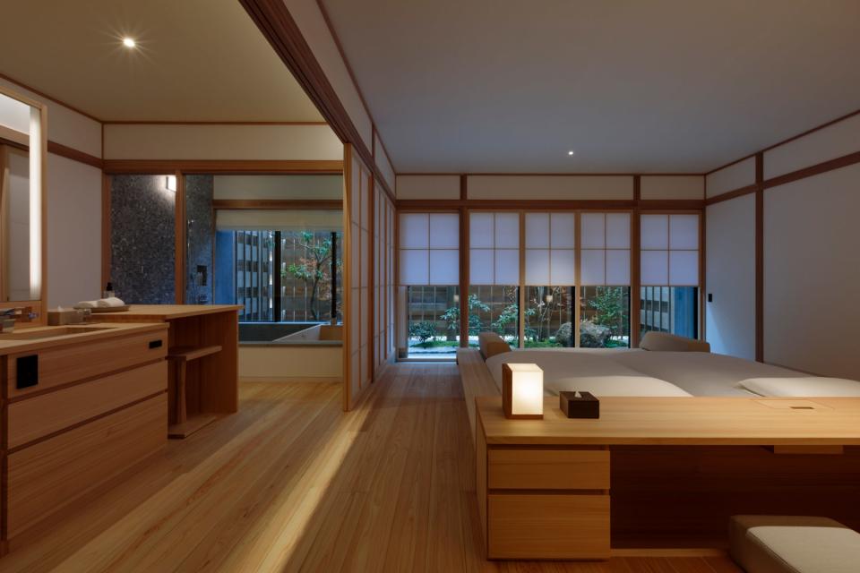 Adrian Zecha—the pioneering hotelier behind Aman—has teamed up with Japanese hospitality group Naru Developments to launch a new brand. Conceived as a modern ryokan, Azumi will launch with its first hotel on the small island of Ikuchijima in the Seto Inland Sea. Kyoto-based architect Shiro Miura is renovating the 140-year-old Japanese compound, balancing the aesthetics of traditional Japanese teahouses with a contemporary touch. Opening in March 2021; azumi.co