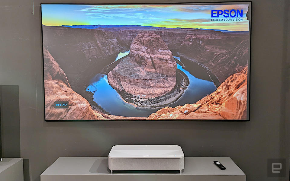 Epson LS800 雷射電視