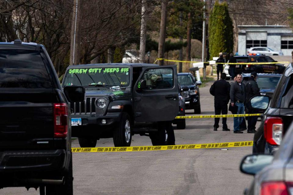 <p>Kara Hawley/Rockford Register Star / USA TODAY NETWORK</p> 4 people died and 7 others were injured in the attack in Rockford, Illinois on Wednesday afternoon, according to authorities