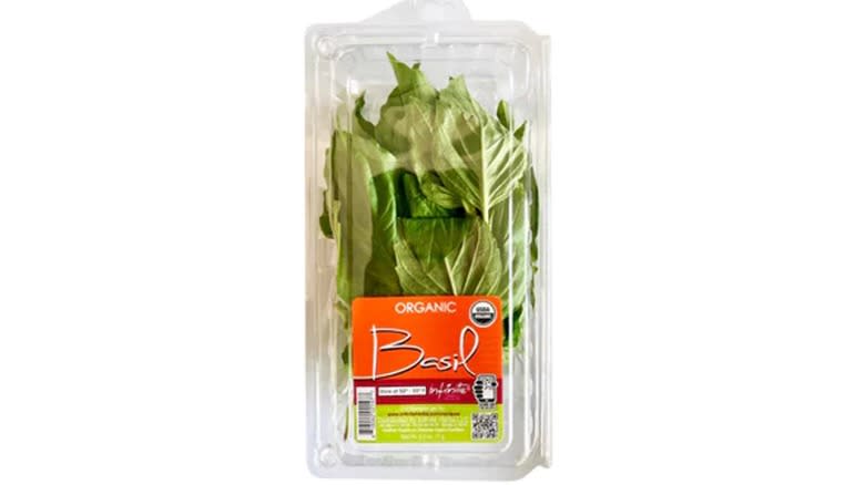 Packaged Infinite Herbs Organic Basil 