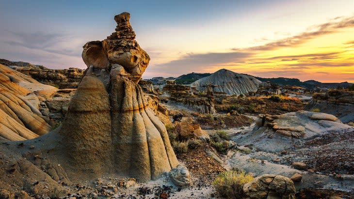 rock formations montana