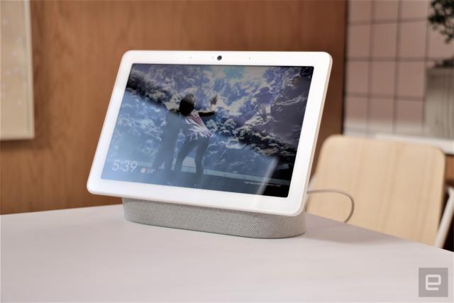 Google Nest Hub Max - Chalk 