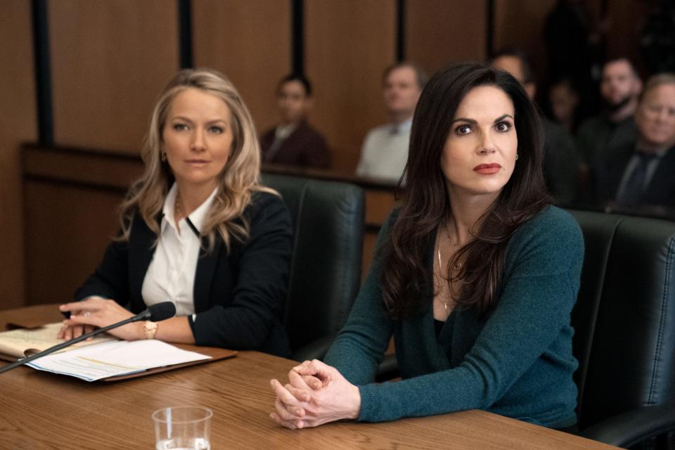 Is Mickey Haller (Manuel Garcia-Rulfo) falling for a killer in Season 2 of Netflix's "The Lincoln Lawyer"? His love interest Lisa Trammell (Lana Parrilla) will be tried for murder, and his legal aide, Lorna Crane (Becki Newton), always had an uneasy feeling about her.