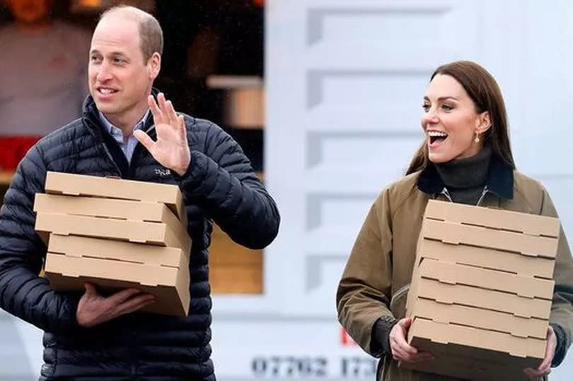 William and Kate have always been open about their love of a takeaway