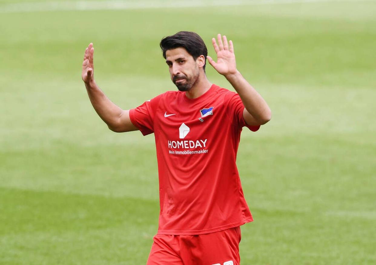 Khedira beim Abschied mit Niederlage