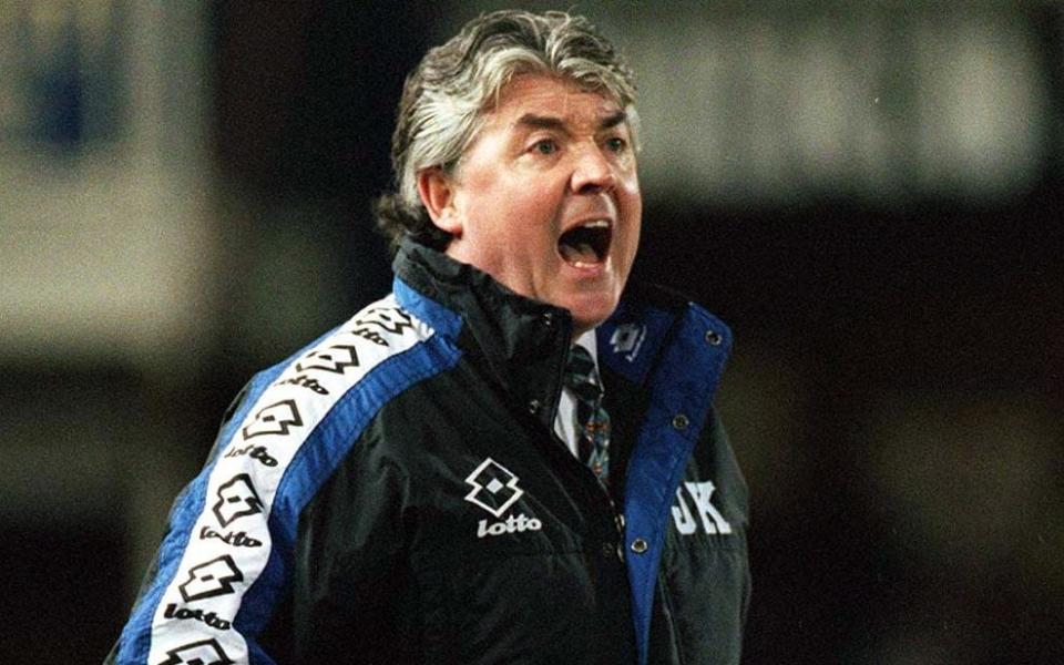 Joe Kinnear coaching Wimbledon - Joe Kinnear’s family accuse football of ‘heart-breaking’ lack of support as they reveal his dementia diagnosis - ACTION IMAGES