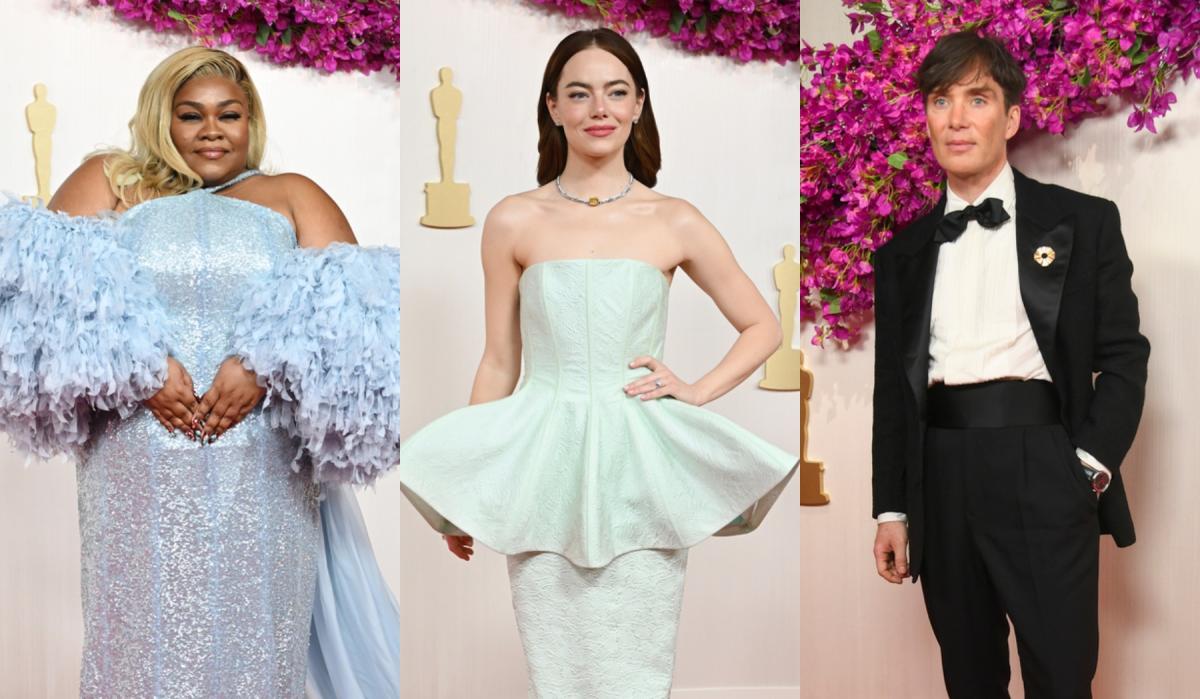 What Oscars 2024 Winners Wore: Emma Stone's 'Broken' Louis Vuitton