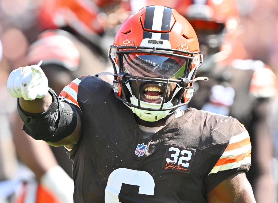 Browns Myles Garrett David Njoku Pro Bowl