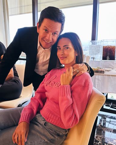 <p>Mark Wahlberg Instagram</p> Mark Wahlberg and Rhea Durham.