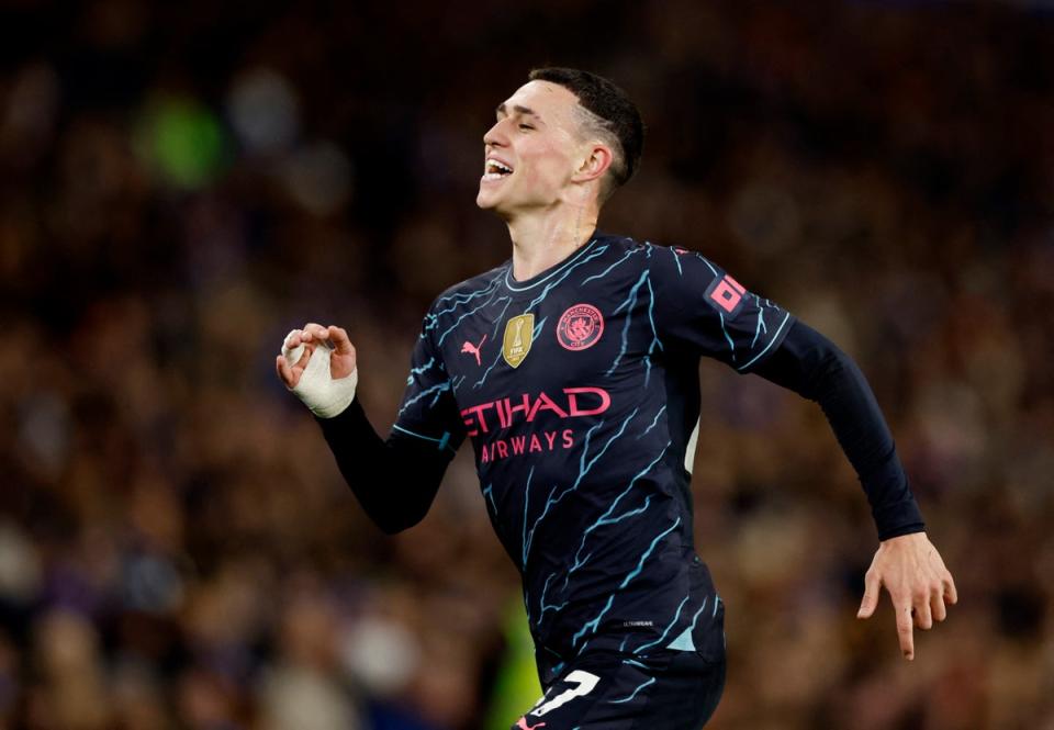 Phil Foden is available again for Man City after illness (Action Images via Reuters)