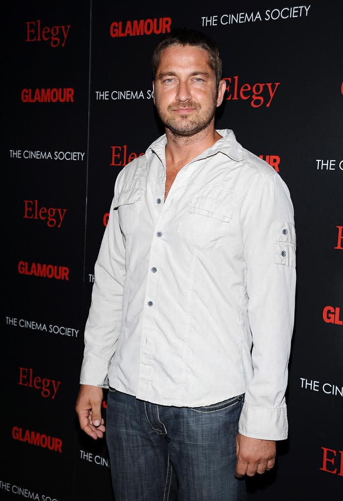 Elegy NY Premiere 2008 Gerard Butler