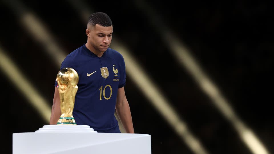 'Everybody loved the game except for us,' said Mbappé of the 2022 World Cup final. - Julian Finney/Getty Images Europe/Getty Images