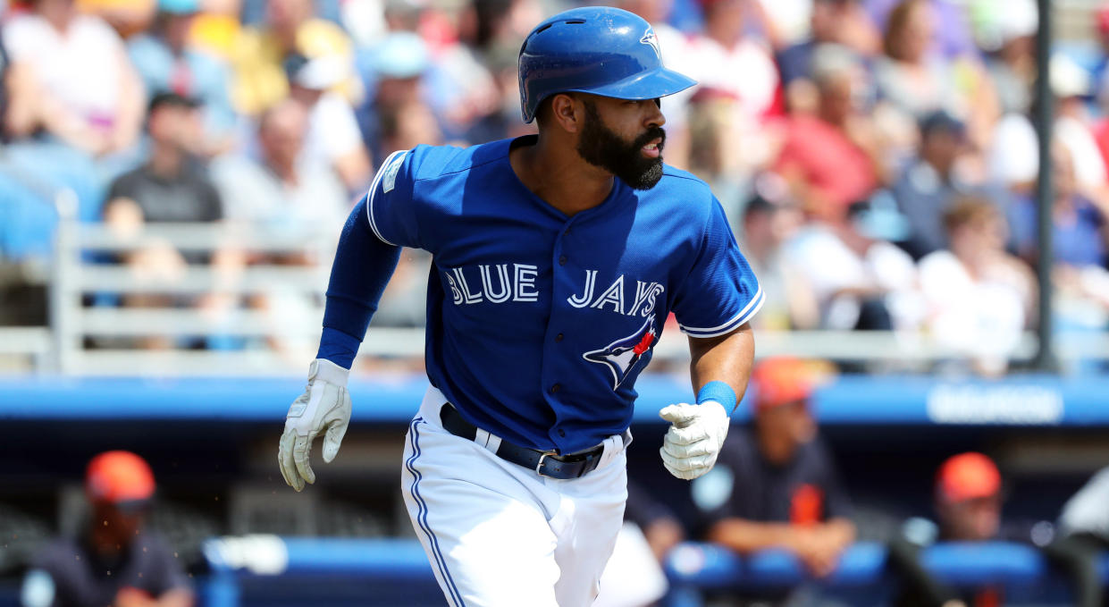 Toronto Blue Jays speedster Dalton Pompey has struggled to put it together in the majors. (Kim Klement-USA TODAY Sports)