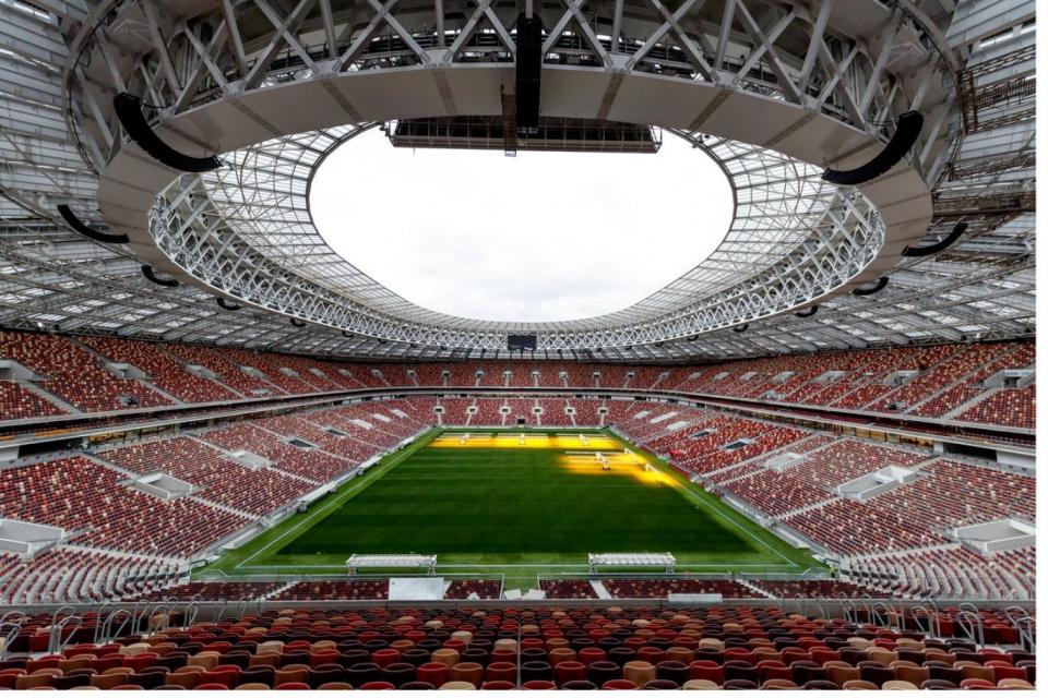 Russia's new World Cup stadium (Photo by Lars Baron/Getty Images) (Getty Images)