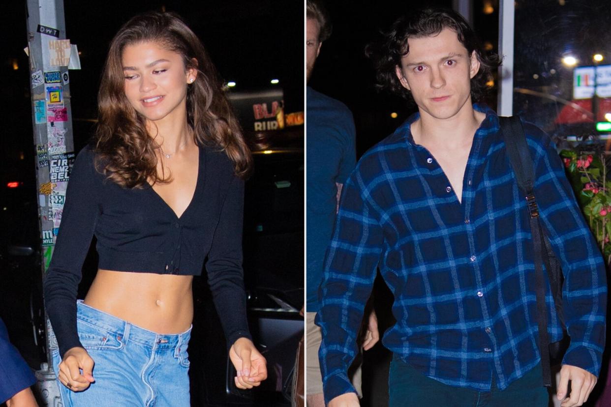 Zendaya celebrates her 26th birthday with boyfriend Tom Holland for a fancy dinner at MAMO.