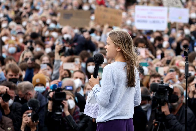 Global Climate Strike of the movement Fridays for Future, in Berlin