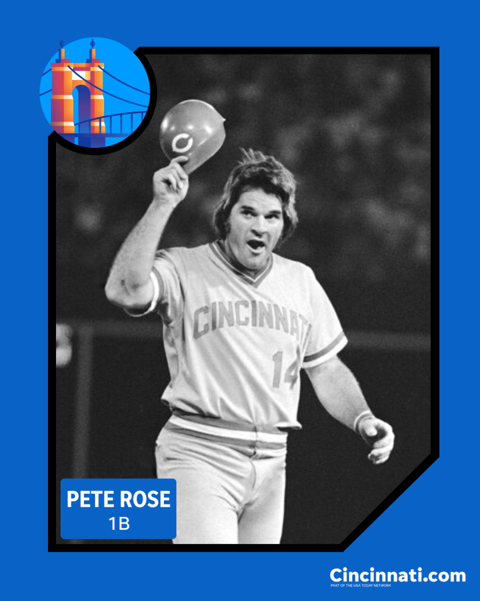 Pete Rose was born in Cincinnati and attended Western Hills High School.