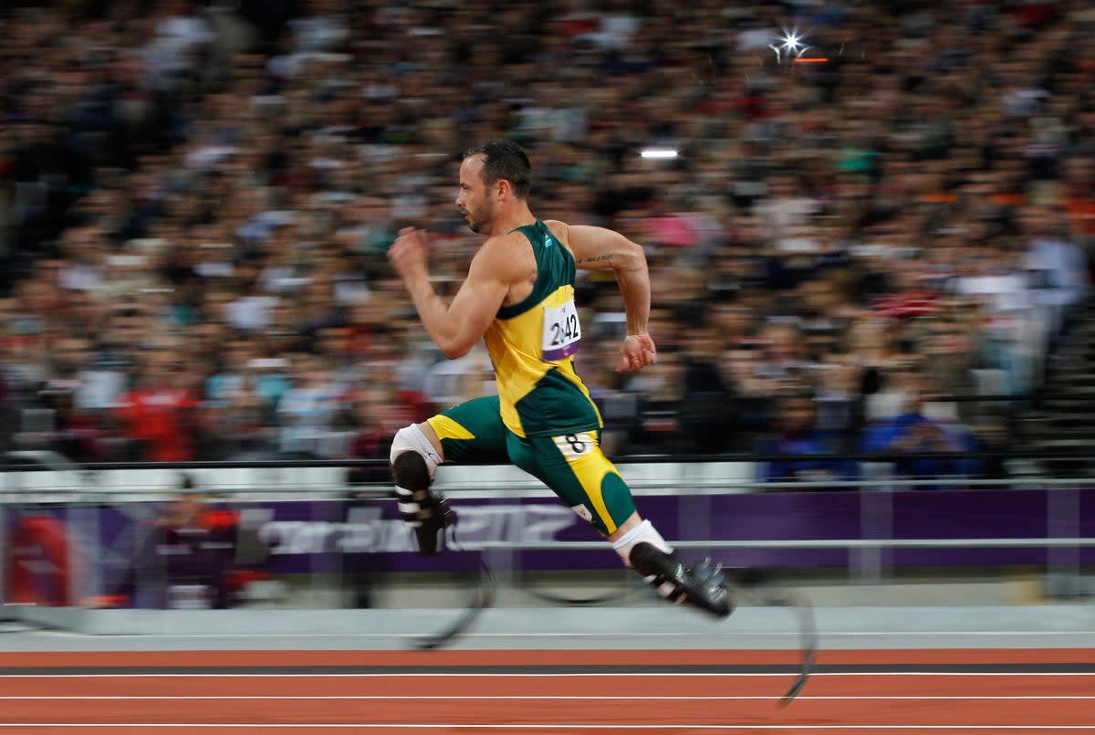 Oscar Pistorius was the most famous Paralympian on the planet at the height of his fame  (AFP via Getty Images)
