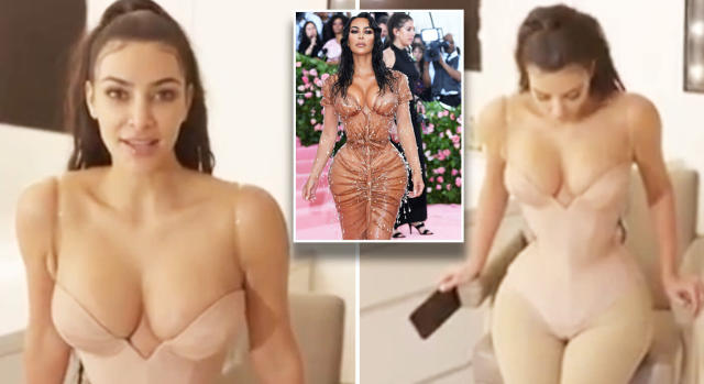 Kim Kardashian reveals punishing Met Gala corset