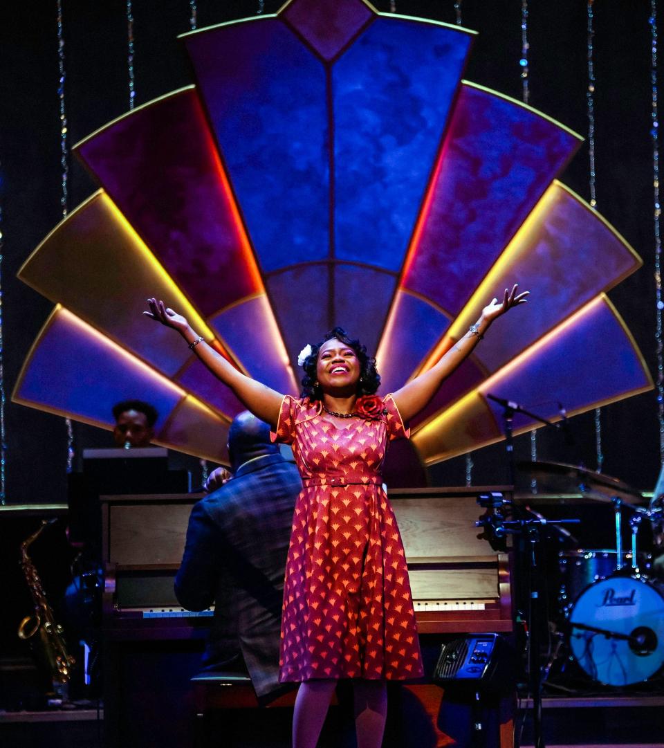 Paris Bennett performs in Lyric Theatre's production of "Ain't Misbehavin'" at Civic Center Music Hall.