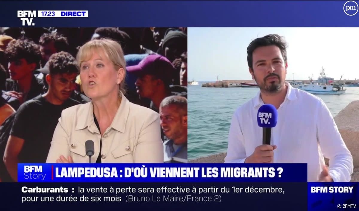 "C'est de la désinformation !" : Nadine Morano s'écharpent avec un journaliste sur BFMTV - BFMTV