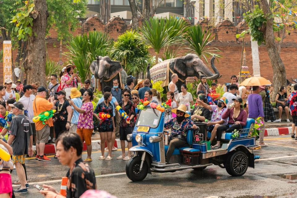 The Thai new year celebration is the country’s most famous festival (Tourism Authority Thailand)