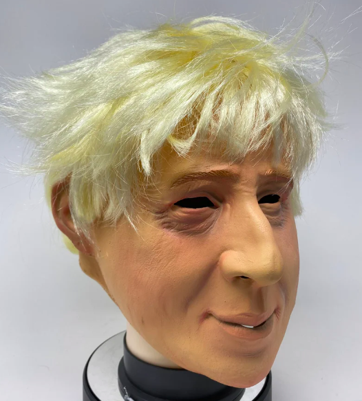 rubber johnies Boris Johnson Mask British Prime Minister UK