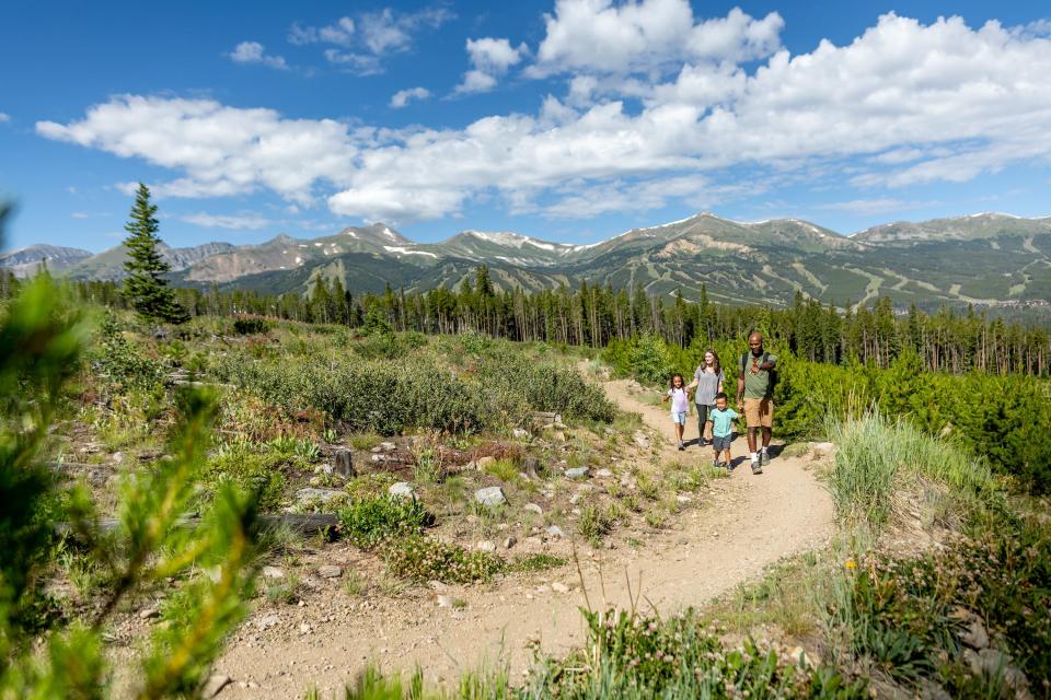 Even the summertime in Breck is a popular time for visitors who want to explore its nature.
