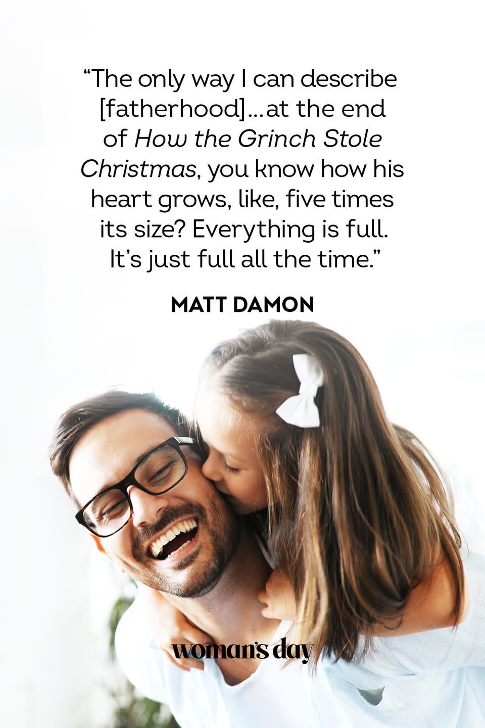 father daughter quotes matt damon