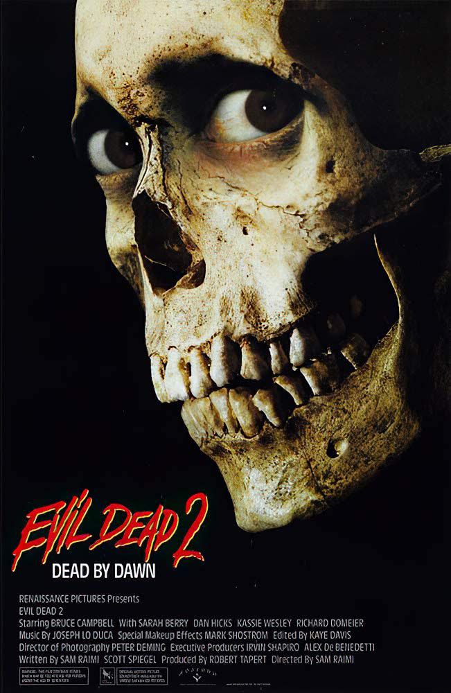 'Evil Dead 2' Movie Poster