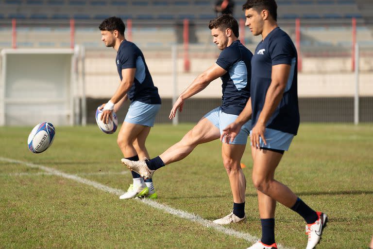 Mateo Carreras, Santiago Carreras y Lautaro Bazán Vélez