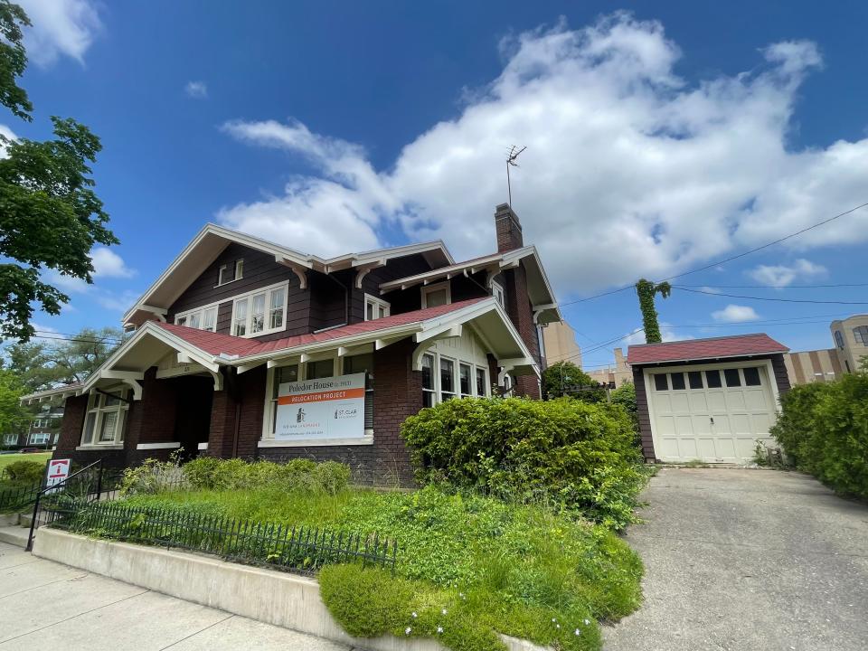 The Poledor House, built around 1913 at 211 W. Marion St. just south of Memorial Hospital, earned the city of South Bend's approval Tuesday to move two blocks west to a site in the Chapin Park Historic District.