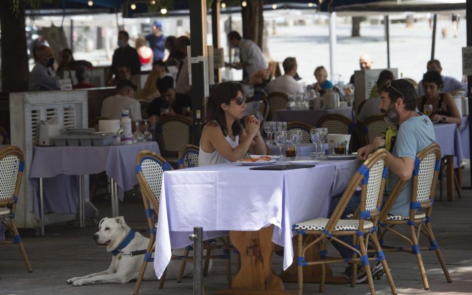 A terrace bar in Barcelona opens for the first time since March -  Anadolu Agency/Anadolu