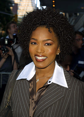 Angela Bassett at the New York premiere of Paramount's The Score