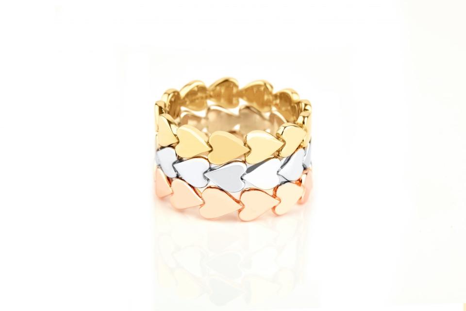 <p><em><strong>Kaitlyn Frey, Assistant Style & Beauty Editor: </strong></em>Our personal style may have changed dramatically throughout quarantine, but everyone's love for jewelry has stayed the same. These delicate rings that can be kept on every day are the perfect accessory to bring joy to a loved one.</p> <p><strong>Buy it! </strong>Tiny Tags Perfectly Imperfect Heart Band, $60 for sterling silver, $75 for gold vermeil, $275 for 14k gold; <a href="https://tinytags.com/products/sterling-silver-perfectly-imperfect-heart-band" rel="sponsored noopener" target="_blank" data-ylk="slk:tinytags.com;elm:context_link;itc:0;sec:content-canvas" class="link ">tinytags.com</a></p>