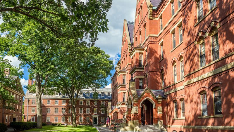 The Harvard University in Cambridge, MA, USA on August 13, 2015.