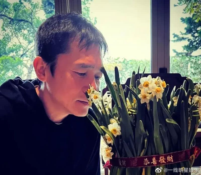 ▲梁朝偉和劉嘉玲在上海新居買了蘭花當新年裝飾。（圖／梁朝偉IG）